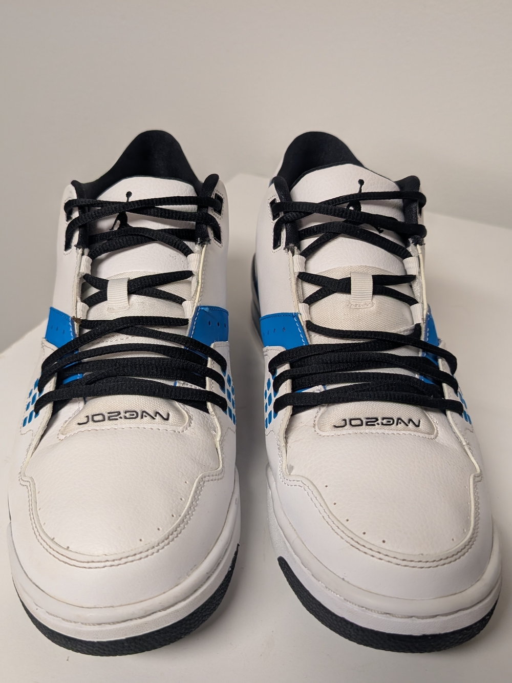 Jordan Flight 23 White/Royal blue Size 12 Mens